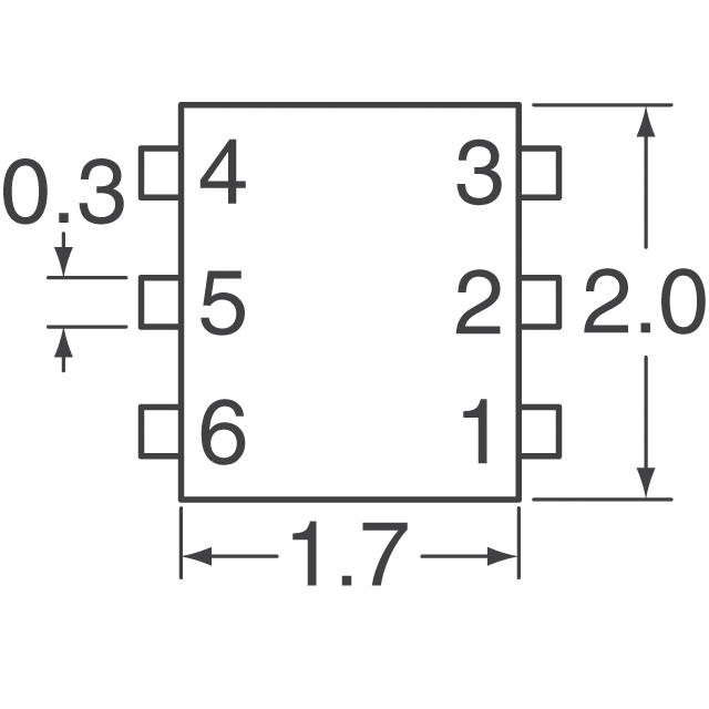 US6X6TR Rohm Semiconductor  Transistors - Bipolar (BJT) - Single